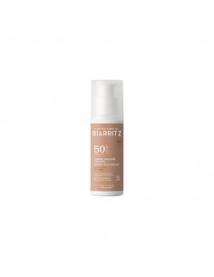Crema facial solar color...
