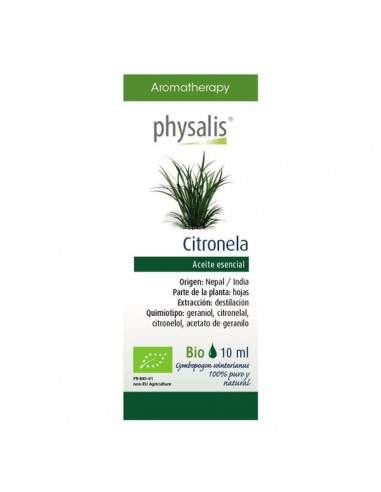 Aceite esencial de citronela Bio 10ml...