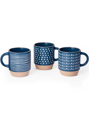 Taza nella, ceramica 250ml 3 modelos