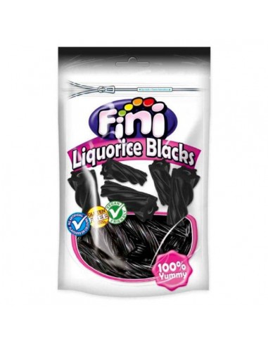 Regaliz negro 180g Fini