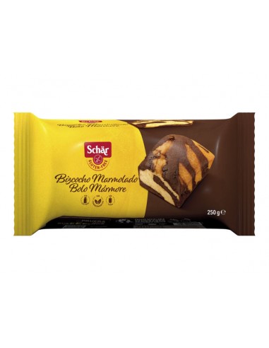Bizcocho marmolado sin gluten 250g Schar