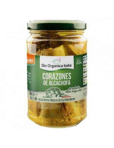 Corazones de alcachofas en aceite Bio...