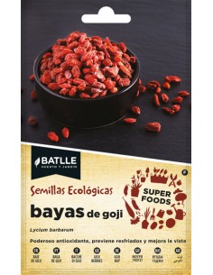 Semillas baya de goji Bio...