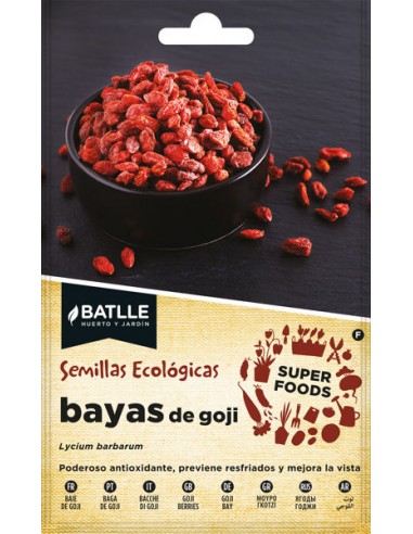Semillas baya de goji Bio Batlle