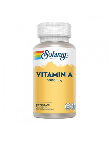 Vitamina A 60caps Solaray