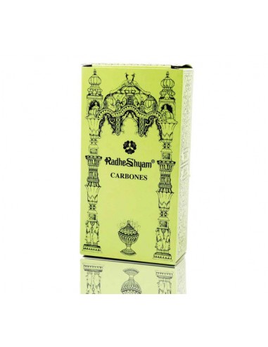 Carbones pastillas 20uds Radhe Shyam