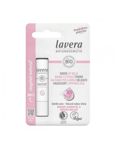 Bálsamo labial pearly pink 4,5g Lavera