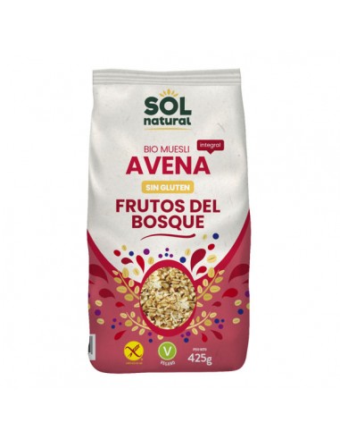 Muesli de avena sin gluten frutos del...