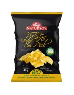 Patatas chips con piel Bio...
