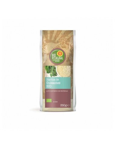 Harina de guisantes Bio 350g Biovitagral