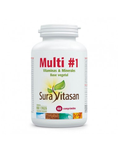 Multi #1 vitaminas & minerales 60comp...