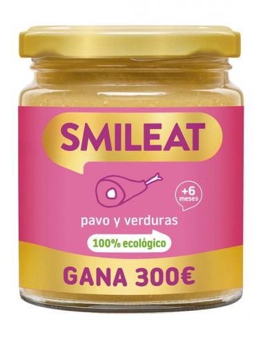 Potito de pavo con verduras Bio 230g...