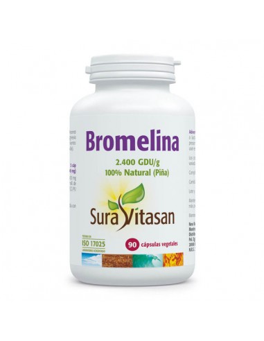 Bromelina 2400 30caps Sura Vitasan
