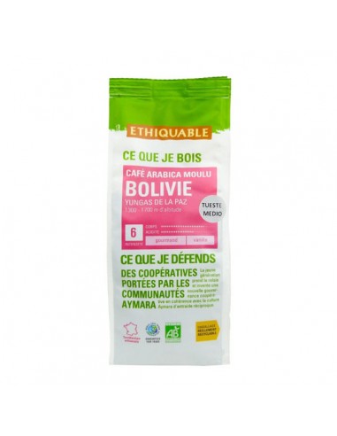 Cafe molido premium Bolivia Bio 250g...