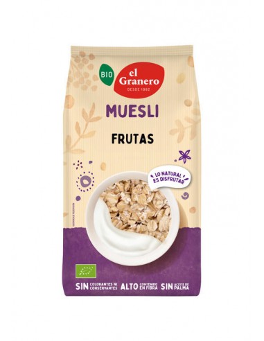 Muesli frutas Bio 500g El Granero