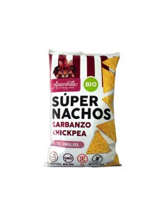 Nachos de maíz y garbanzo sabor sal del Himalaya Bio 125g Anaconda Foods