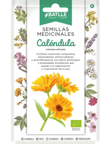 Semillas de calendula Bio Batlle