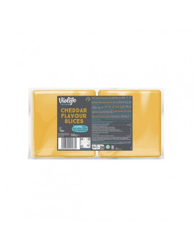 Lonchas veganas sabor cheddar 500g...