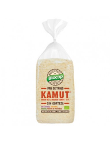 Pan de molde kamut sin corteza Bio...