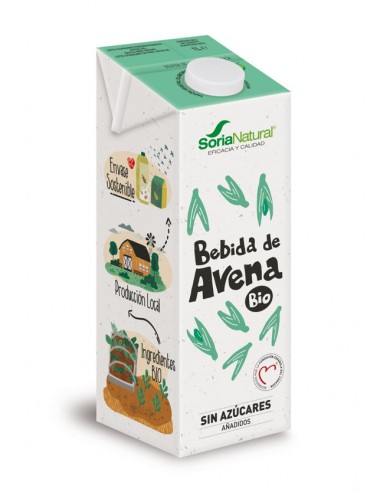Bebida de avena Bio 1l Soria Natural