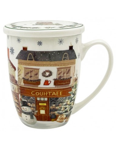Taza christmas-city, porcelana 350ml...