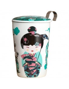 Taza geisha agua, porcelana...