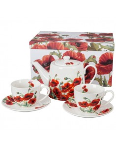 Conjunto poppies, porcelana...