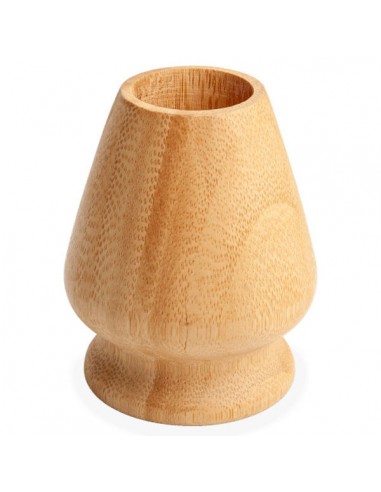 Soporte bambu para batidor de te matcha