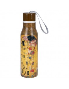 Botella klimt kiss, acero...