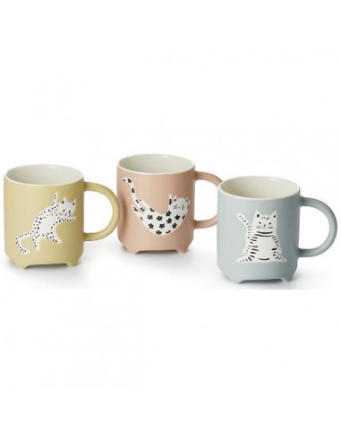 Taza soni, porcelana 450ml 3 modelos...