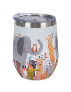 Vaso animals, acero...