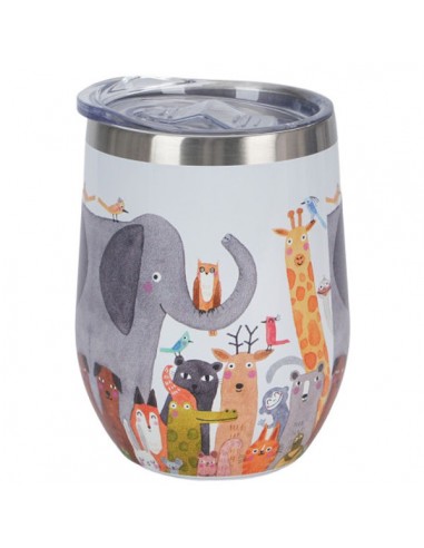 Vaso animals, acero inoxidable 330ml DUO