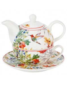 Set linn, porcelana tea for...