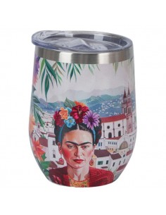 Vaso frida red, acero...