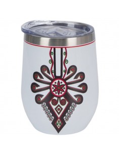 Vaso ornament, acero...