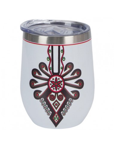 Vaso ornament, acero inoxidable 330ml...
