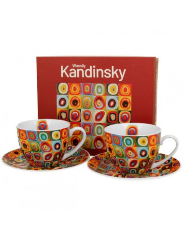 Set kandinsky, porcelana 2 tazas con...