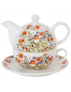 Set wild, porcelana tea for...