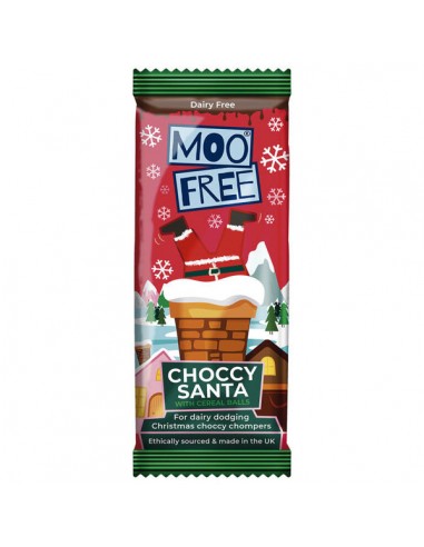 Papa Noel de chocolate sin gluten 30g...