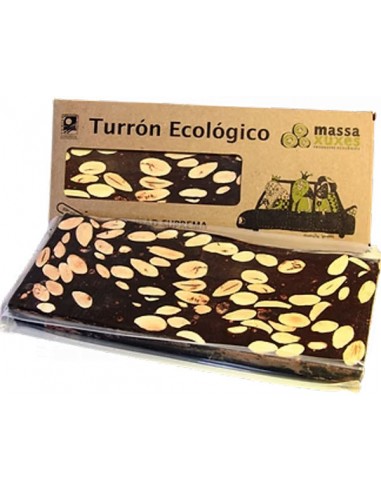 Turrón de chocolate negro con ágave...