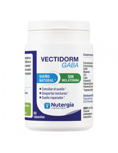 Vectidorm gaba 60caps Nutergia