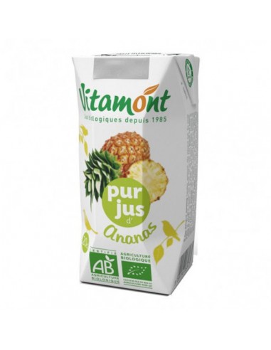 Zumo de piña Bio 200ml Vitamont