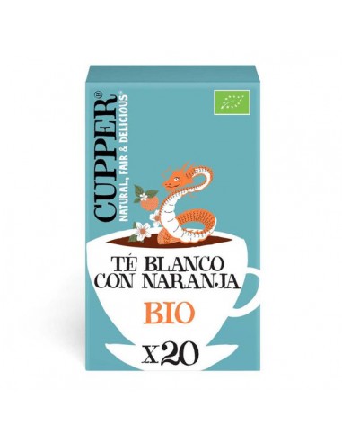 Infusion de té blanco con naranja Bio...