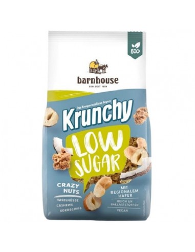Muesli krunchy con frutos secos bajo...