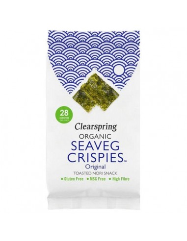 Snack de alga nori tostada Bio 4g...