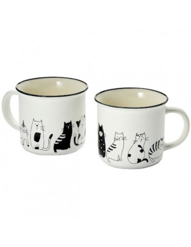 Taza buzz porcelana 350ml 2 modelos...