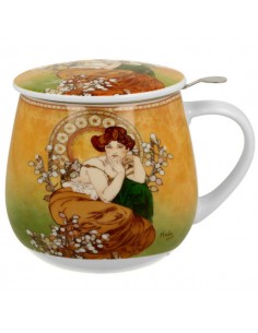 Taza mucha, porcelana 400ml...