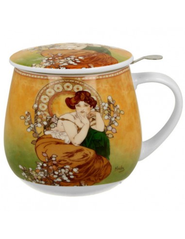 Taza mucha, porcelana 400ml filtro y...