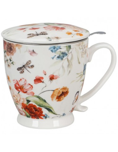 Taza rebecca, porcelana 500ml filtro...