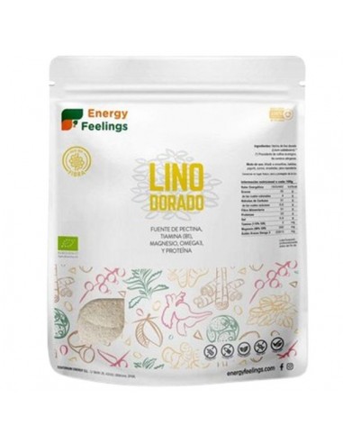 Lino dorado polvo Bio 500g Energy...
